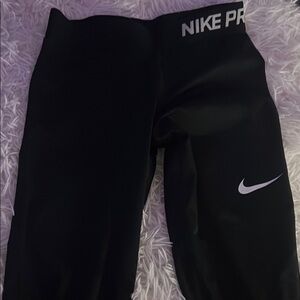 Nike Black Leggings Compression Fit